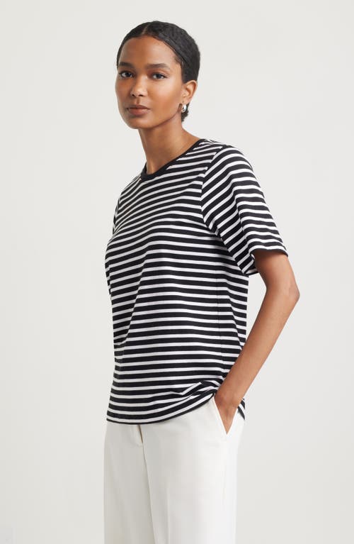Nordstrom Relaxed Fit Pima Cotton Crewneck T-shirt In Blue