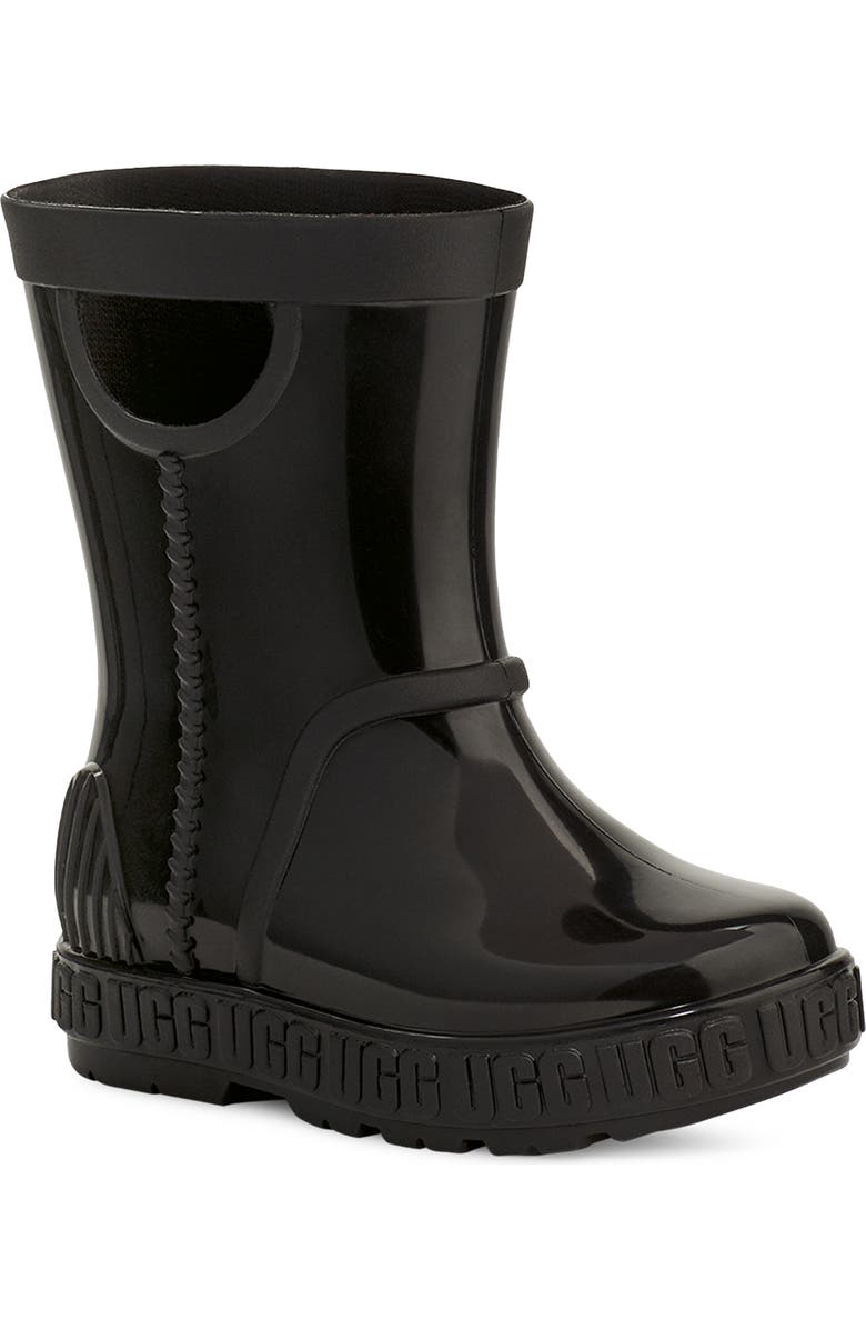 UGG<sup>®</sup> Kids' Drizlita Waterproof Rain Boot, Main, color,