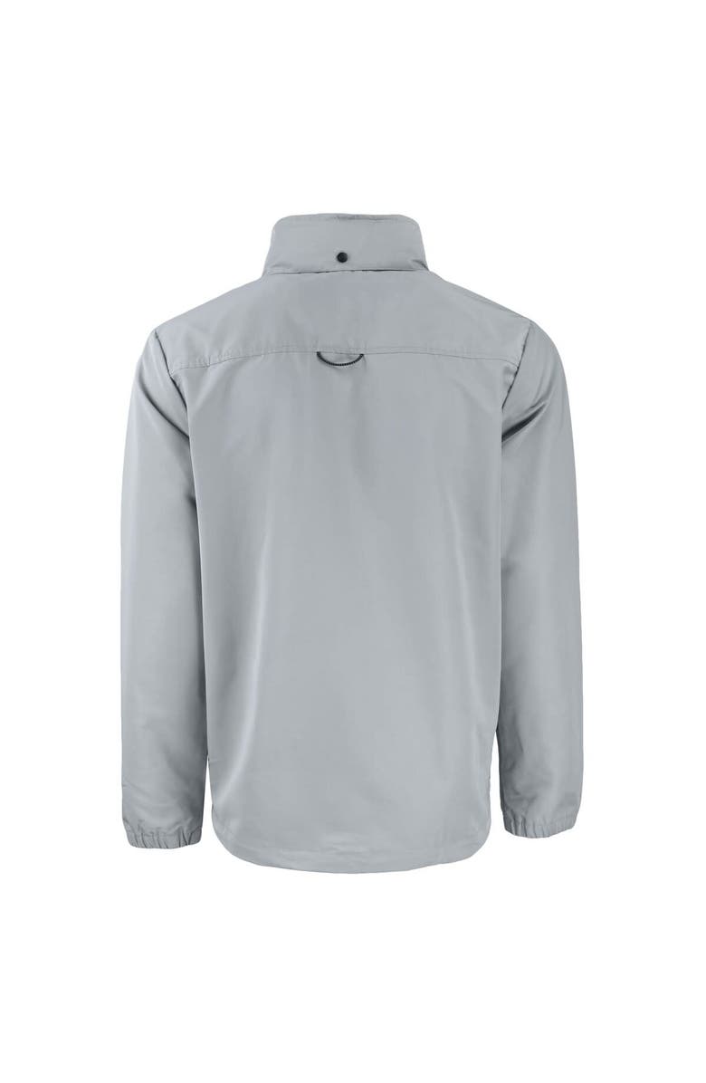 Cutter & Buck Men's Cutter & Buck  Gray Citadel Bulldogs Vault Charter Eco Recycled Full-Zip Jacket, Alternate, color, 