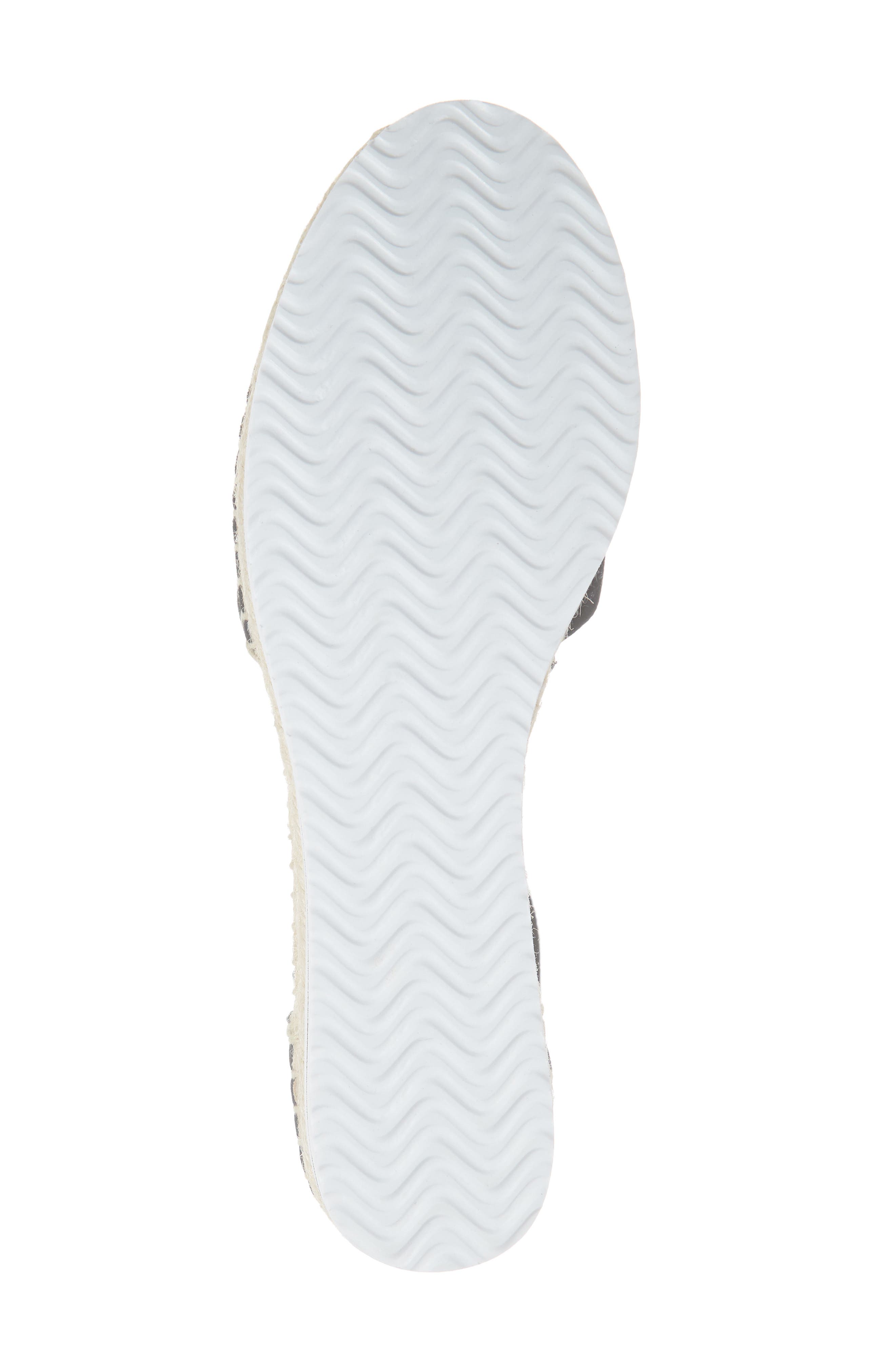 Rosi Flat Espadrille Sandal, Alternate, color, BLACK SUEDE
