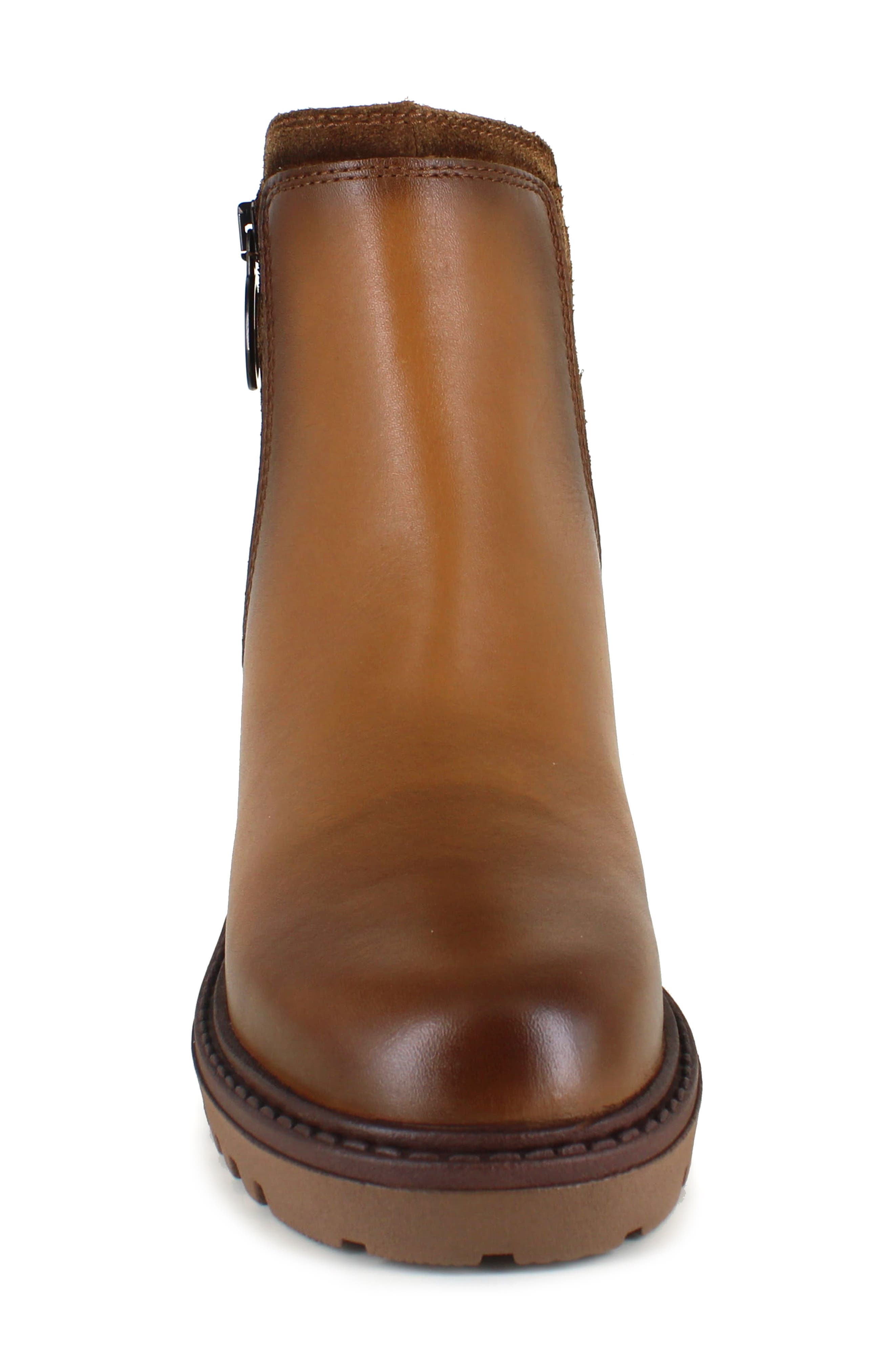 Verra Water Resistant Bootie, Alternate, color, BROWN