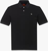 MCM Diamond Patch Piqué Polo