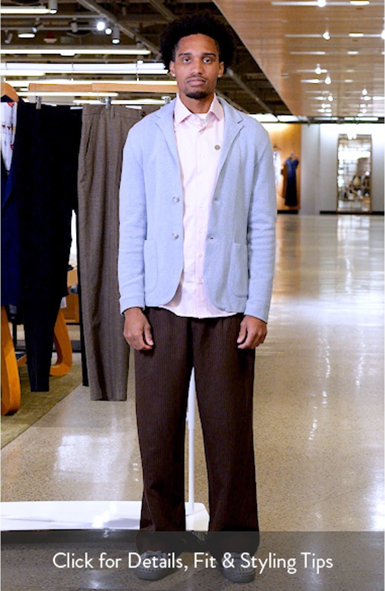 Premium Cotton Knit Sport Coat, sales video thumbnail