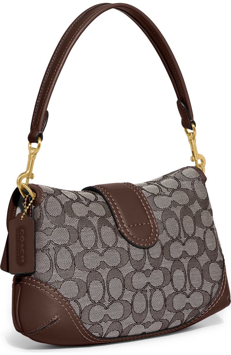 COACH Signature Jacquard Soho Shoulder Bag, Alternate, color,