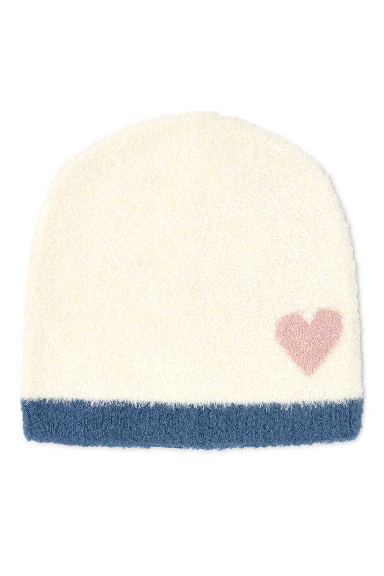 Cozychic Lite® Colorblock Baby Heart Beanie, Main, color, CREAM MULTI