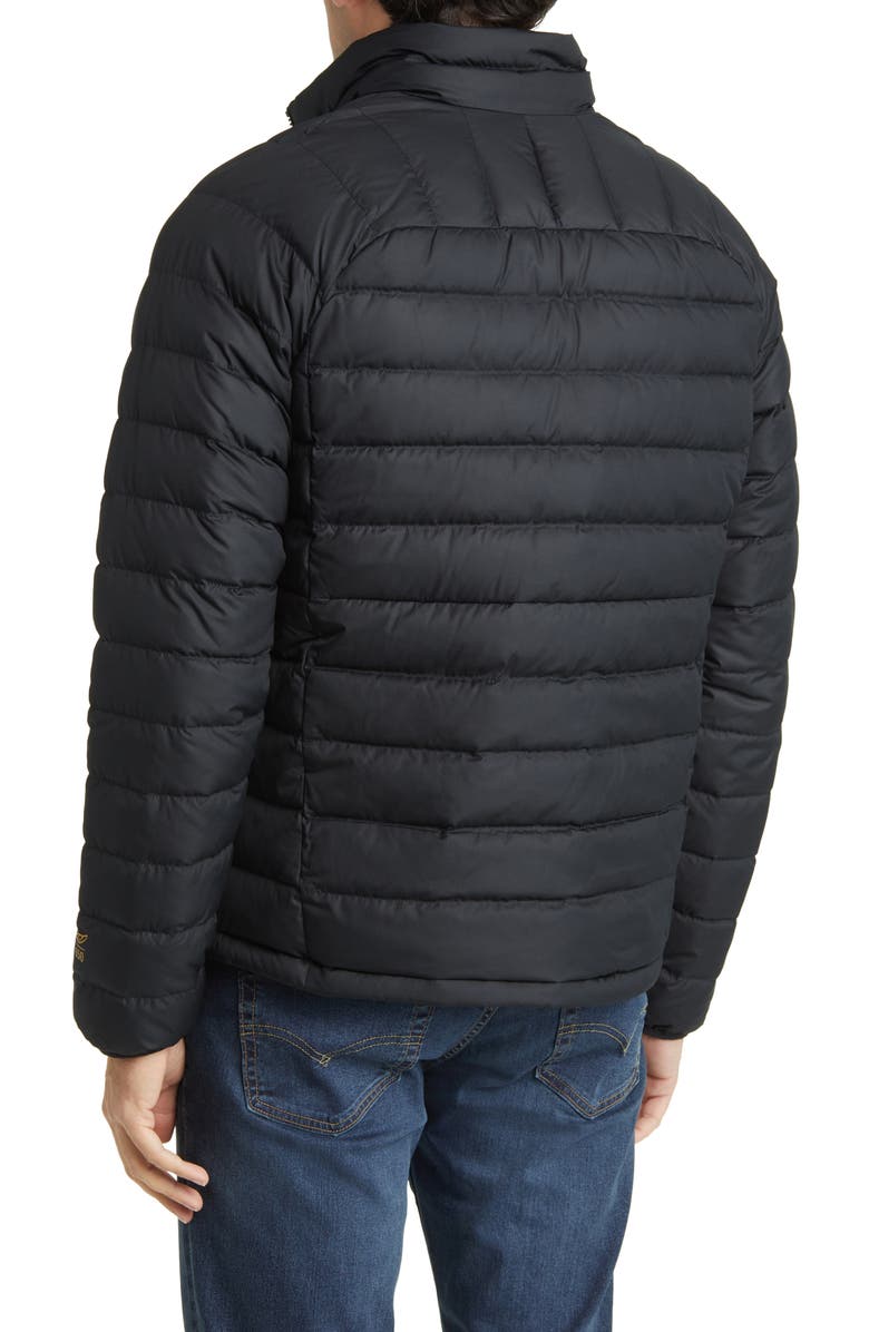 L.L.Bean Water Repellent 650 Fill Power Down Puffer Jacket, Alternate, color, Black