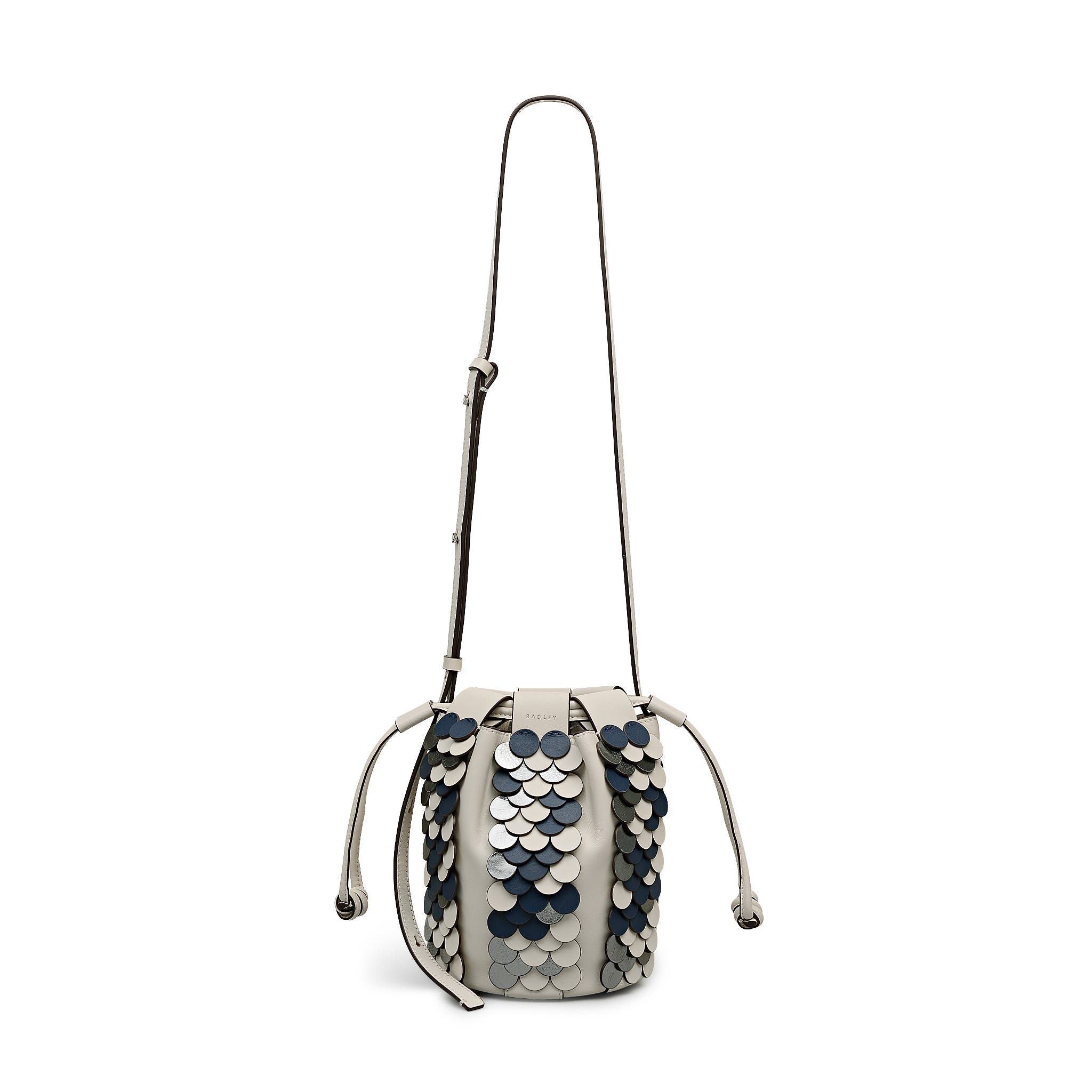 Radley The Flora Small Drawstring Crossbody Bag, Main, color, Salt