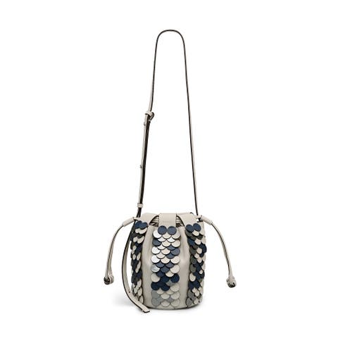 The Flora Small Drawstring Crossbody Bag