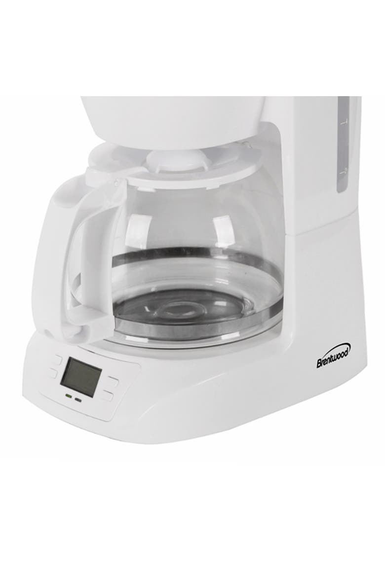 10 Cup Digital Coffee Maker, Alternate, color, White
