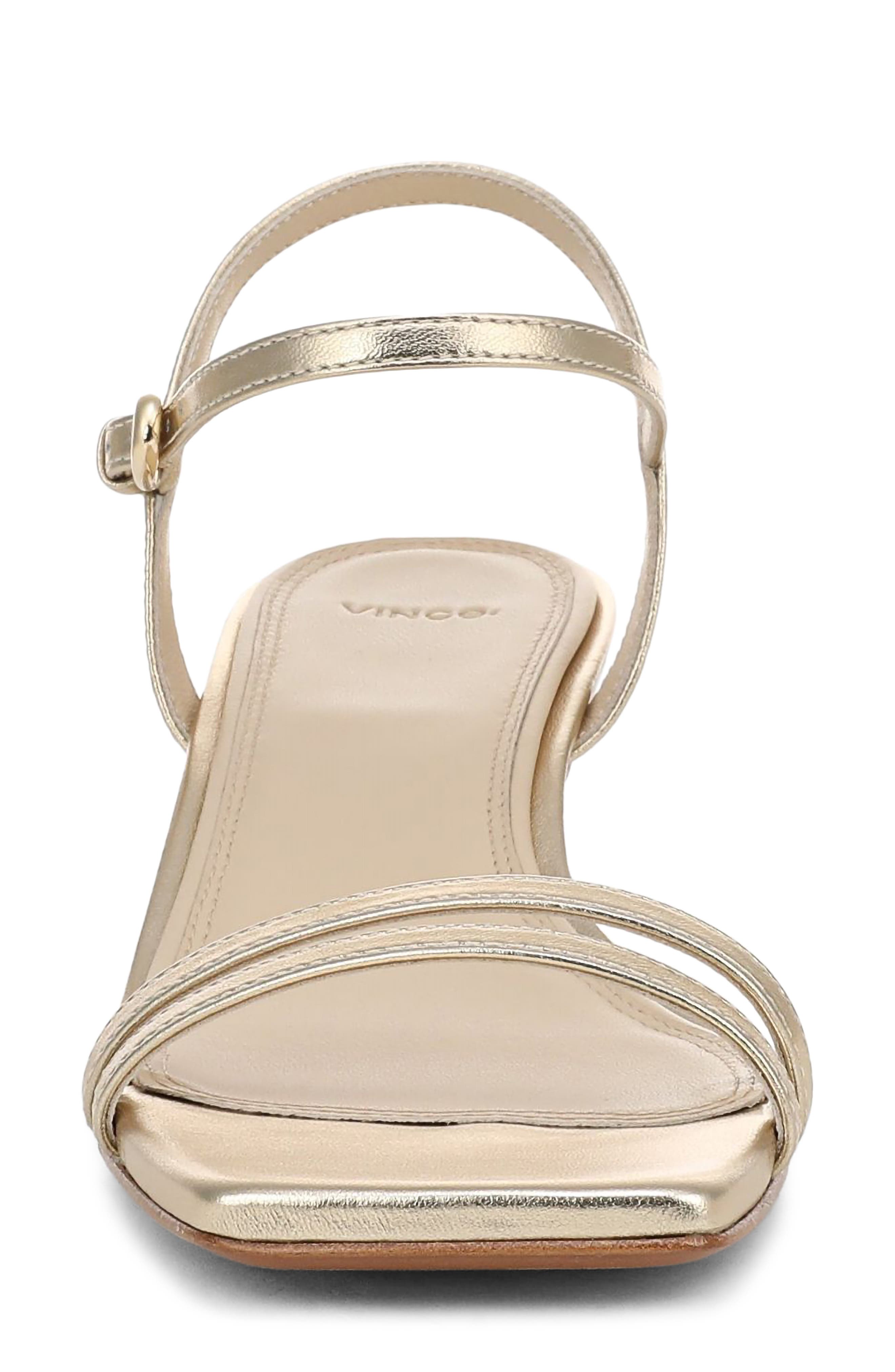 Tilda Ankle Strap Sandal, Alternate, color, CHAMPAGNE