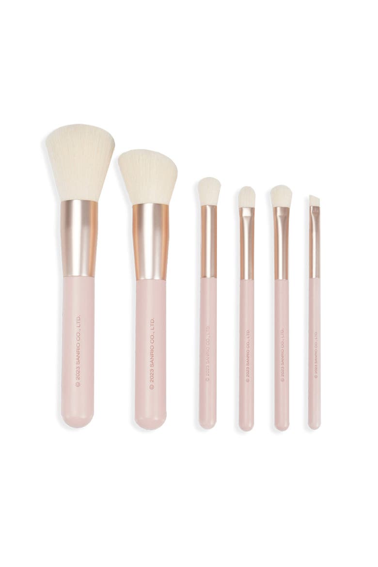 Hello Kitty The Core 6-piece Brush Set, Alternate, color, Pink