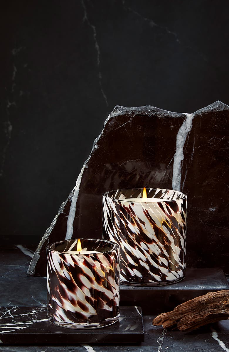 Lafco Saffron Sandalwood Signature Candle, Alternate, color, Black