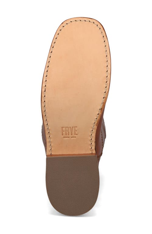Frye Campus Knee High Boot In Saddle- Montana Leather