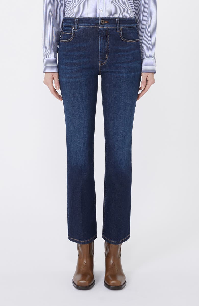 Weekend Max Mara Rapallo Slim Fit Ankle Jeans, Main, color, Navy