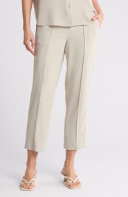Vince Mid Rise Pull-On Tapered Pants