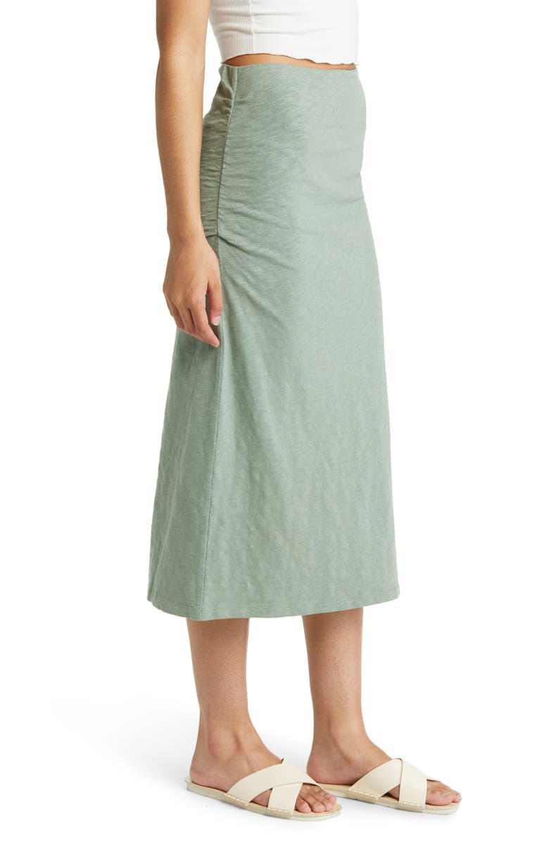 Caslon<sup>®</sup> Softly Ruched Skirt, Alternate, color, 
