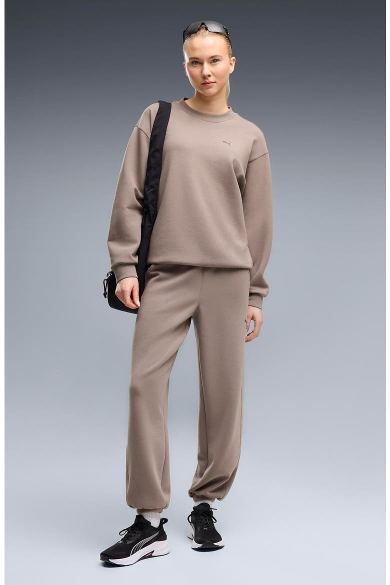 CLOUDSPUN Crewneck Sweatshirt, Alternate, color, MOUSE GRAY