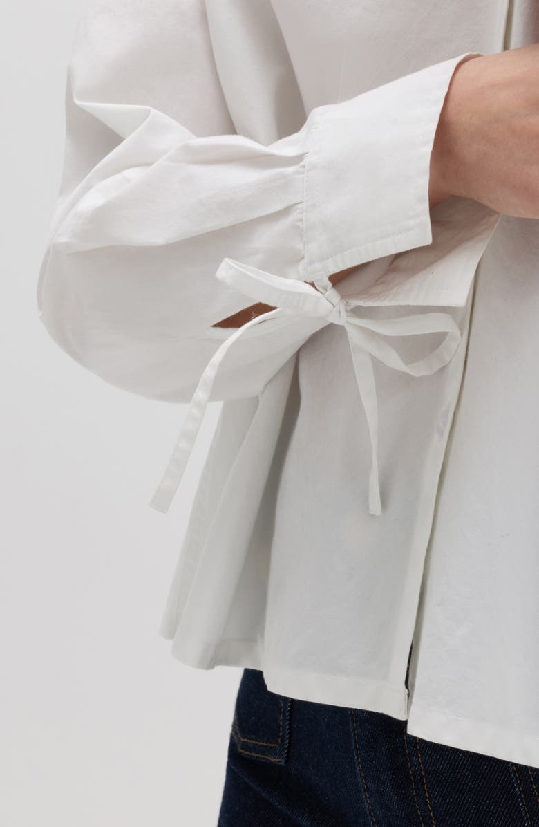 M&S Swing Shirt, Alternate, color, Soft White
