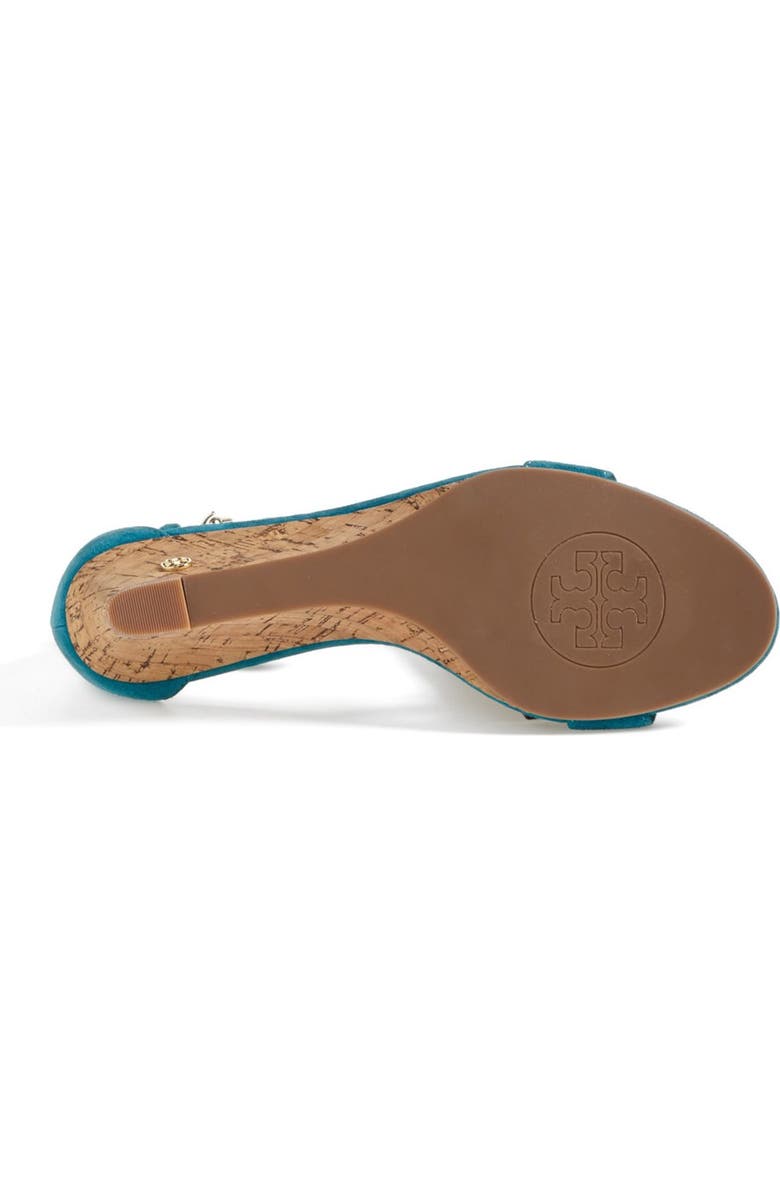Tory Burch 'Savannah' Wedge Sandal, Alternate, color,