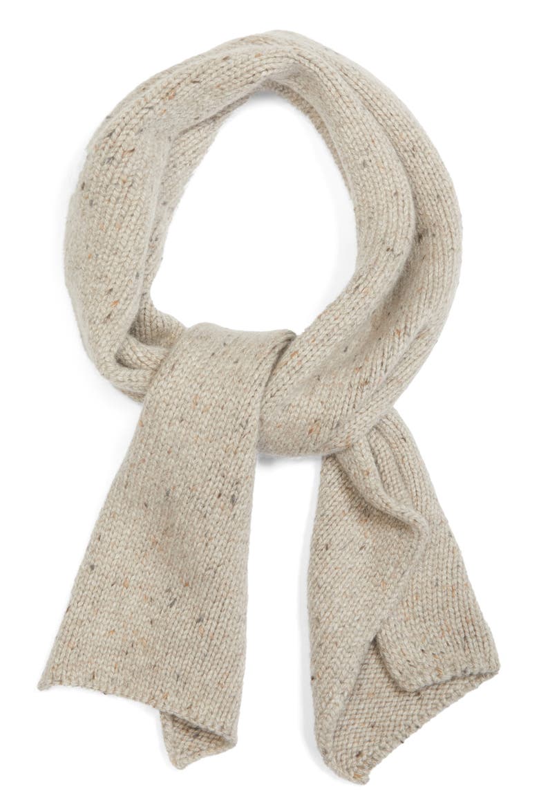 Tieree Donegal Cashmere Scarf, Alternate, color, HA0397 ISLANDER DONEGAL