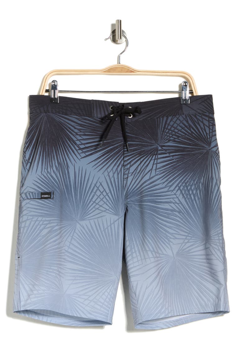 Stoked Swim Trunks, Alternate, color, BLACK