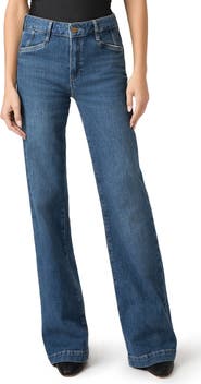 PAIGE Leenah High Waist Wide Leg Jeans