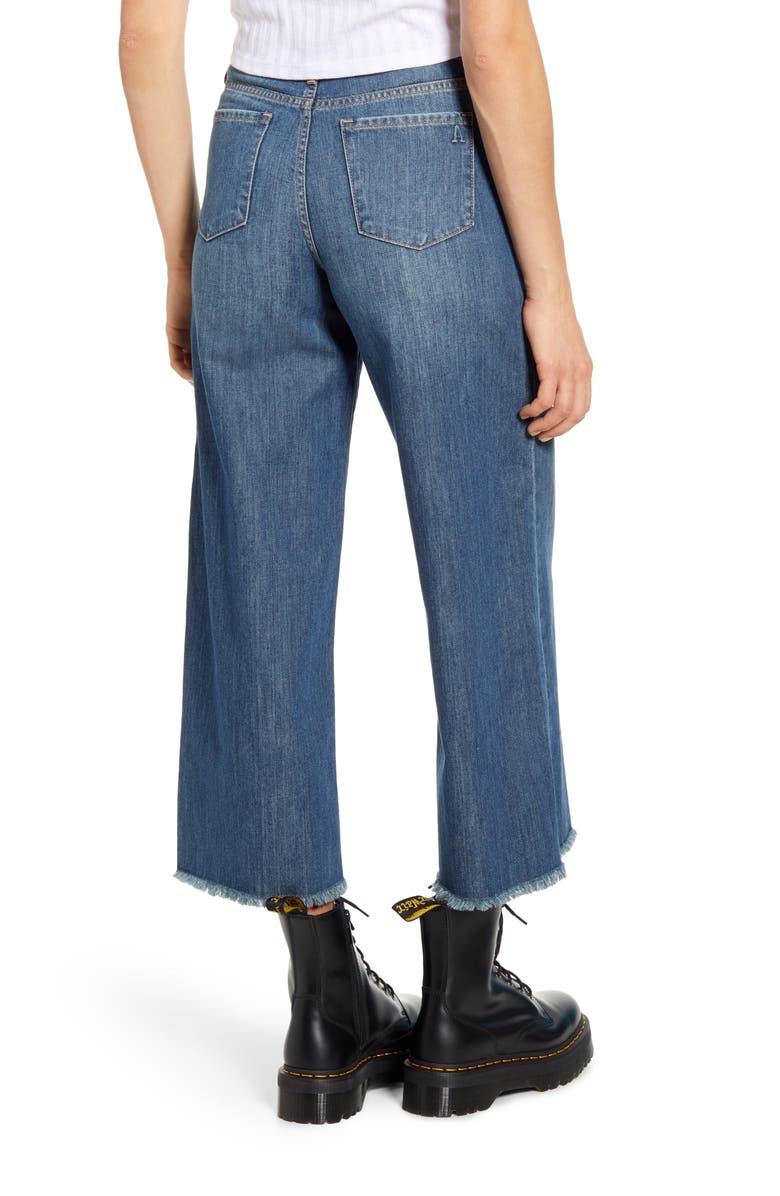 Articles of Society Lyla Wide Leg Jeans, Alternate, color,