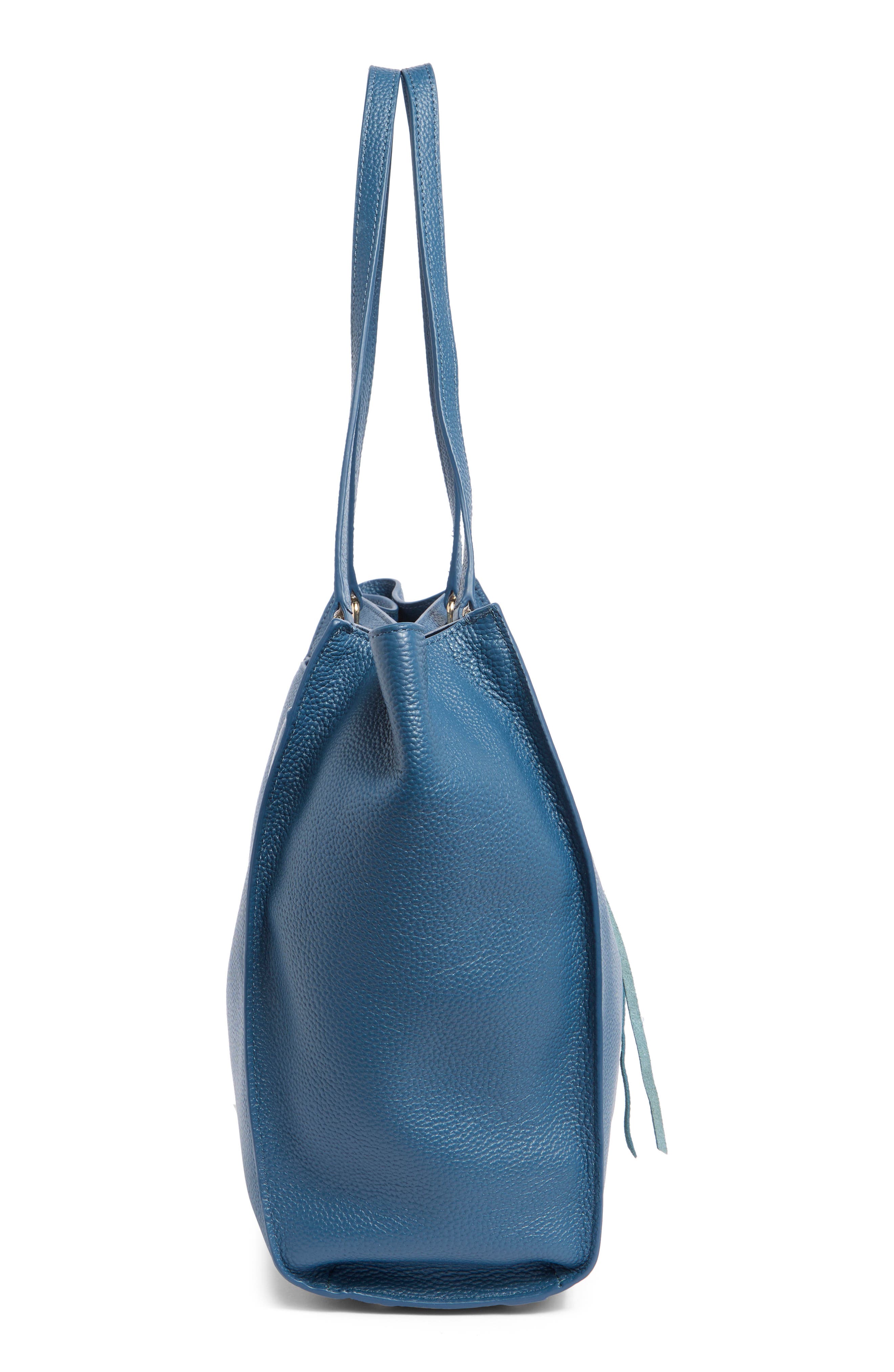 Rebecca Minkoff Darren E/W Tote Bag, Alternate, color, Cielo