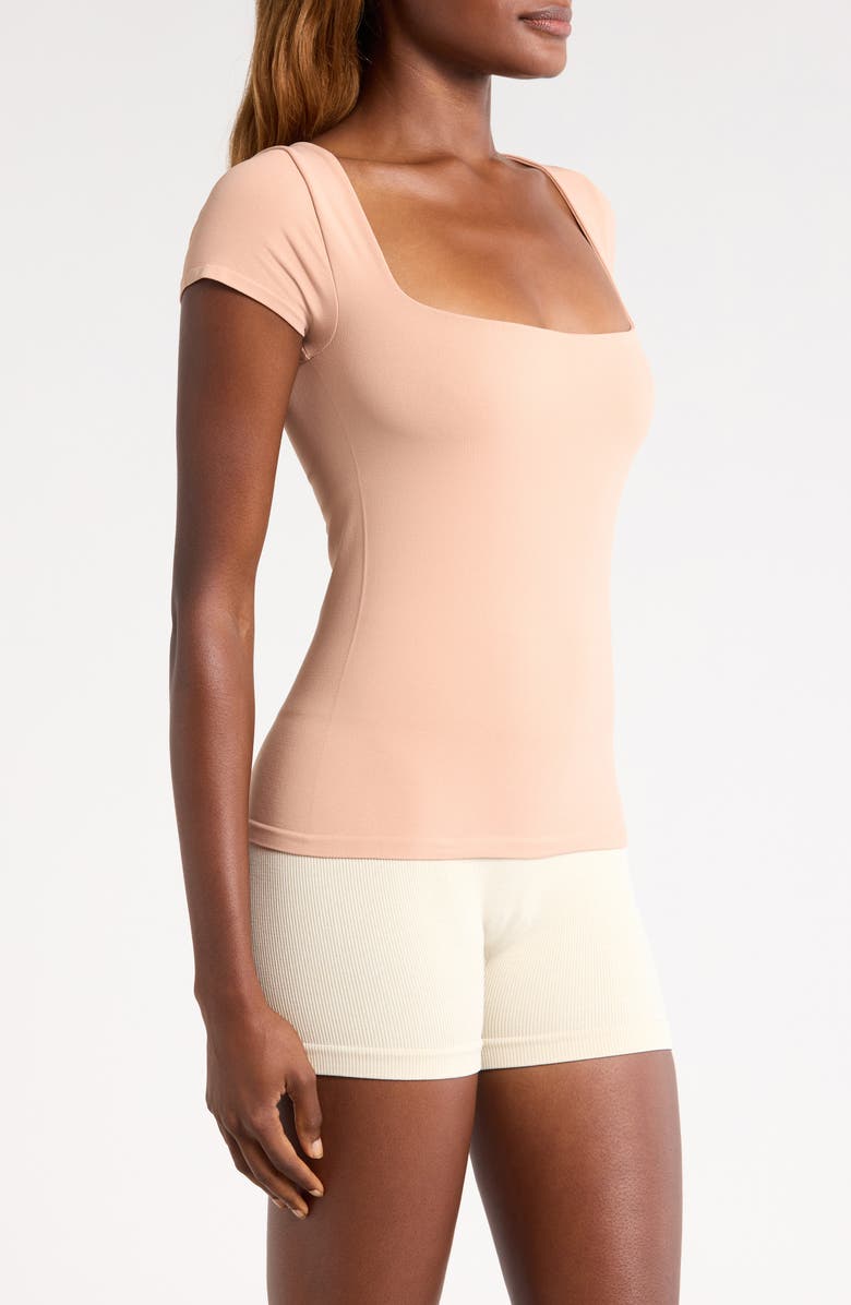 Free People Clean Lines Baby T-Shirt, Alternate, color, Tuscany