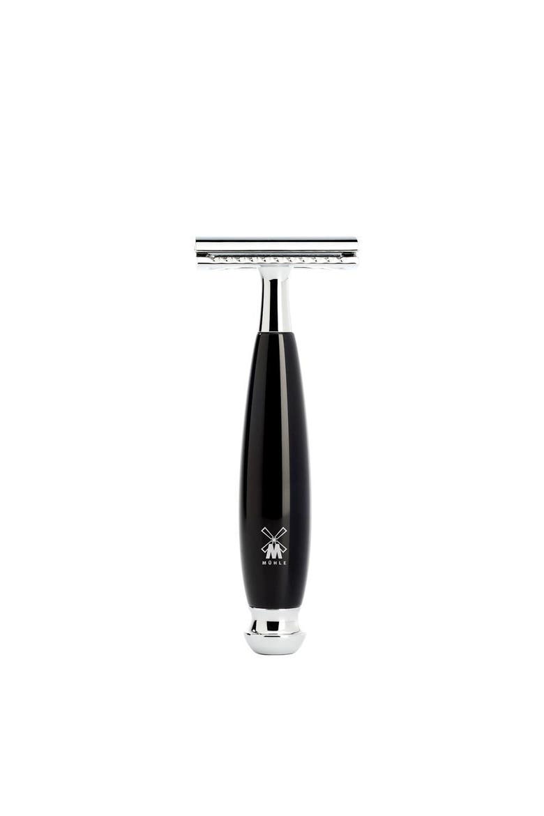 Vivo Black Resin Safety Razor, Main, color, Black
