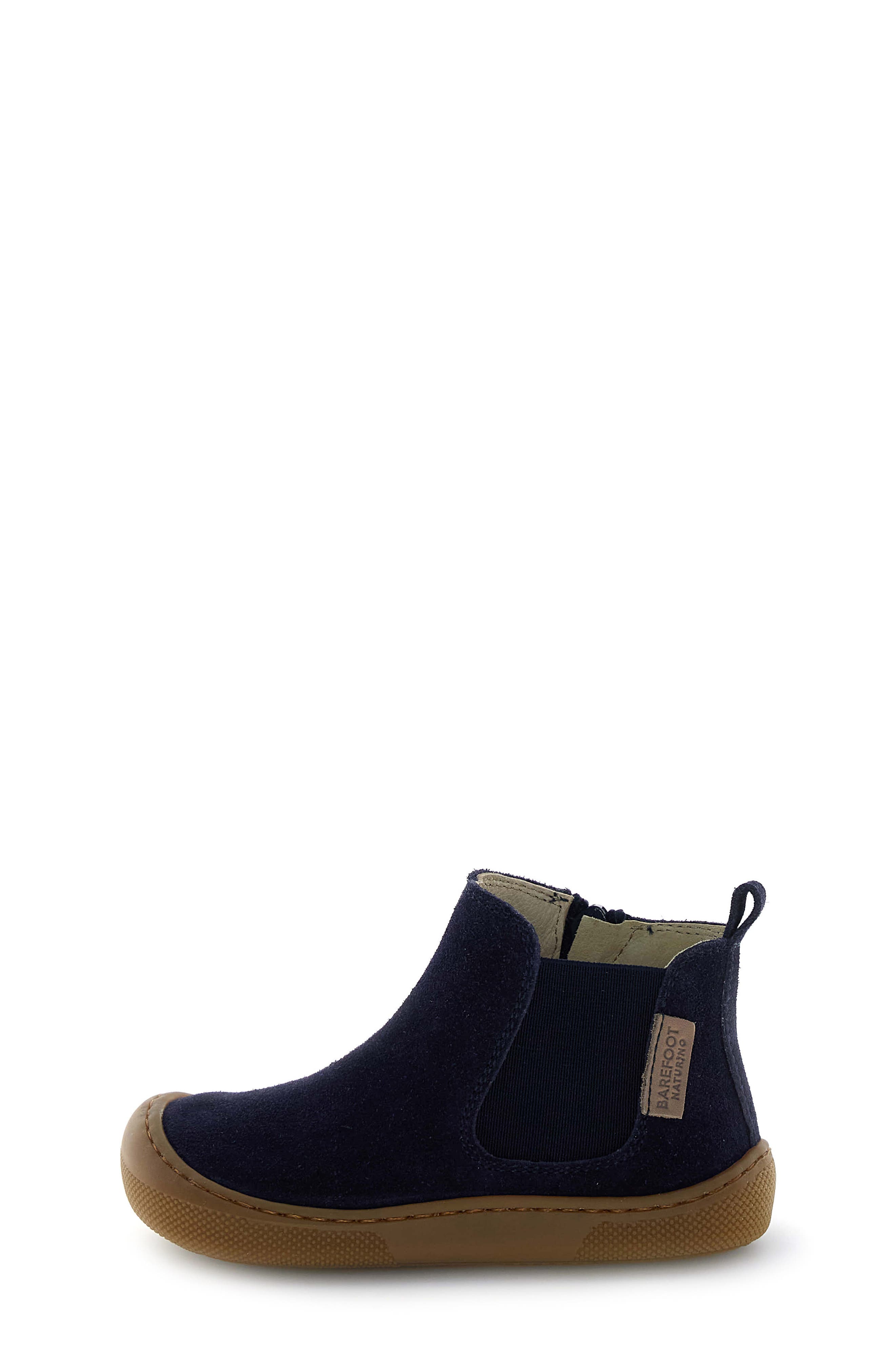 Kids' Glitty Barefoot Chelsea Boot, Alternate, color, BLUE