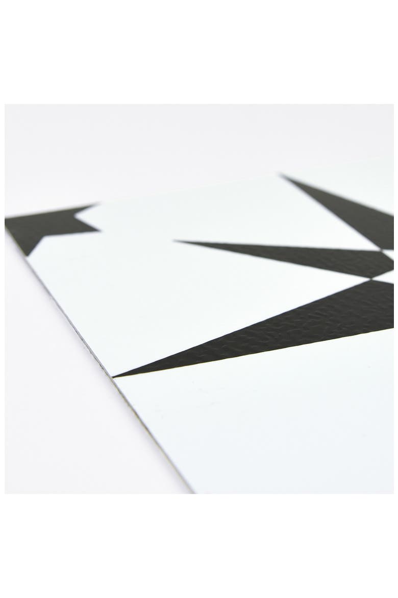 Altair Peel N Stick Floor Tiles 10-Piece Set, Alternate, color, BLACK