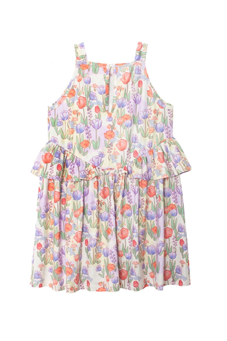 Tulip Twirl Sleeveless Dress, Alternate, color, Purple