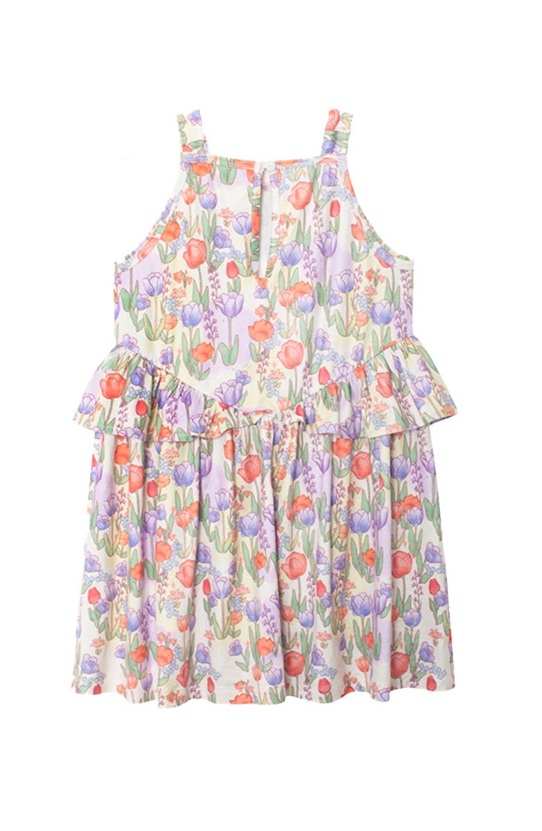Mabel + Honey Tulip Twirl Sleeveless Dress, Alternate, color, Purple