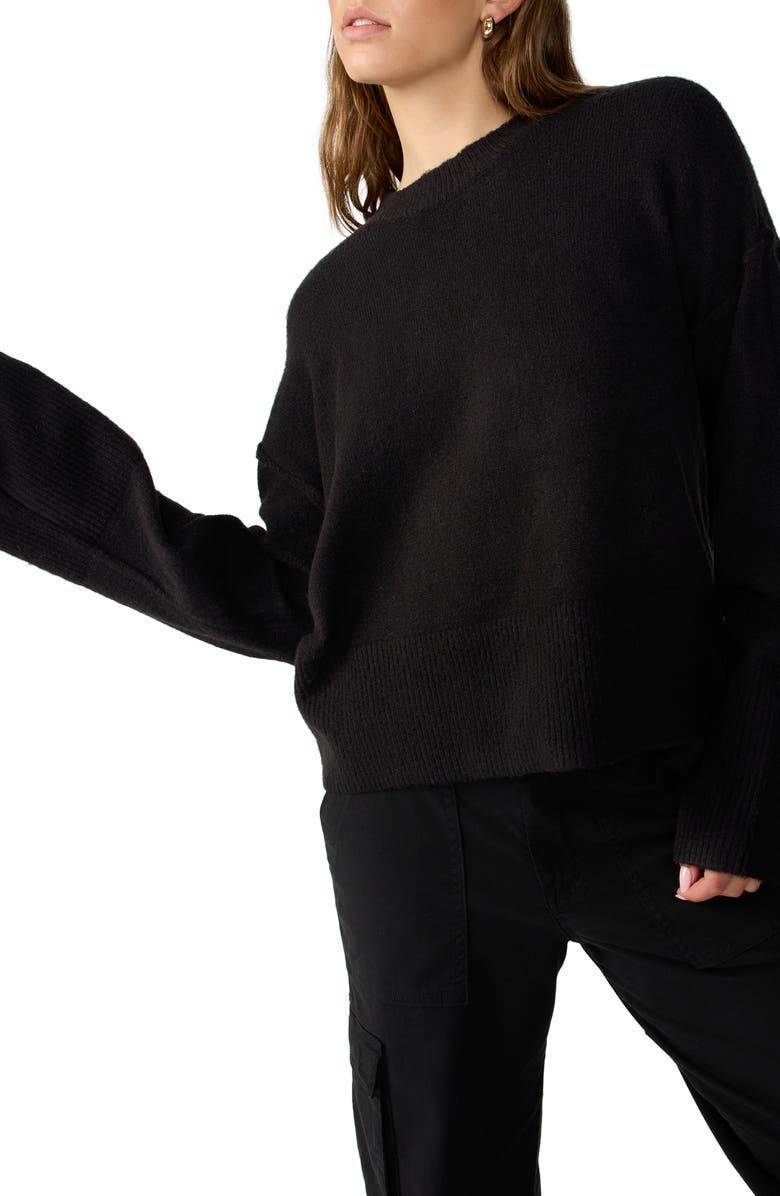 Sanctuary Sundays Crewneck Sweater, Alternate, color,