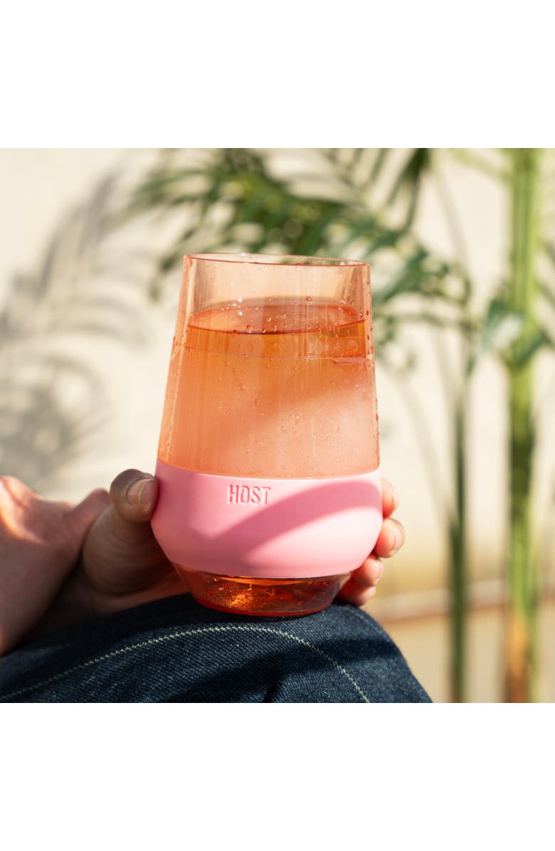 HOST Wine FREEZE XL Cooling Cup Set of 2, Alternate, color, Tinted Blush