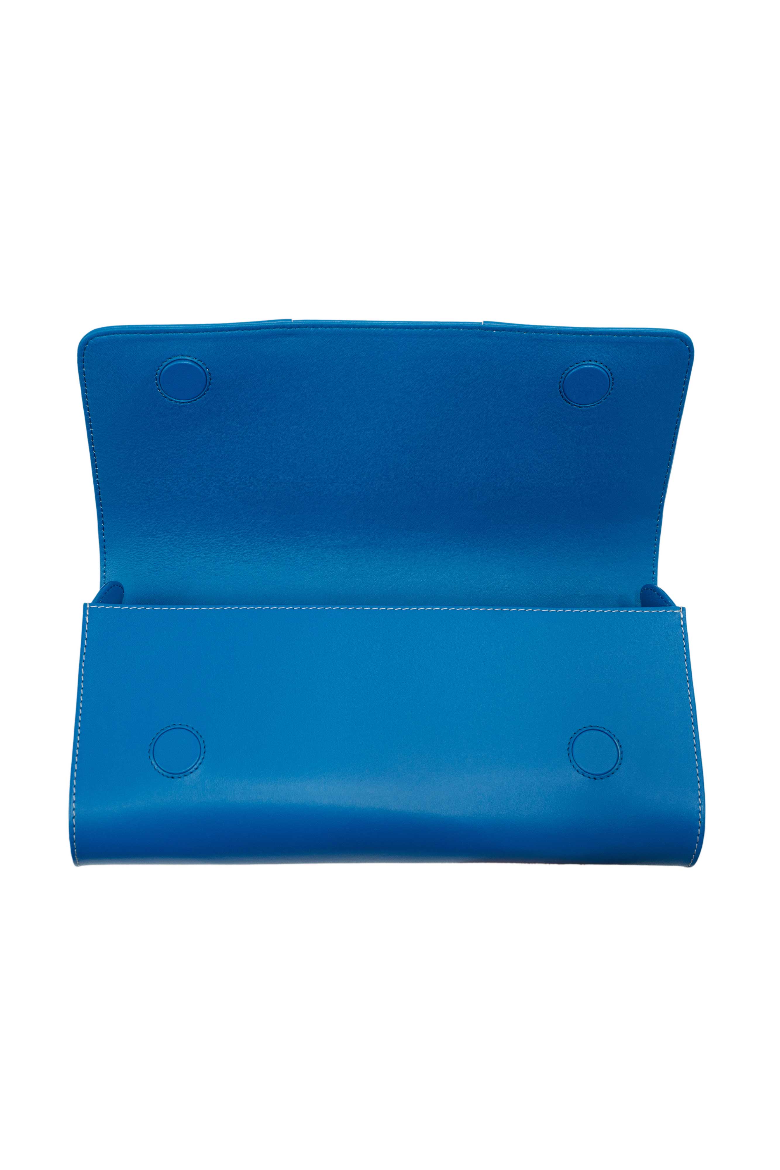 PERRIN PARIS Le Disque Clutch Azur, Alternate, color, Azur