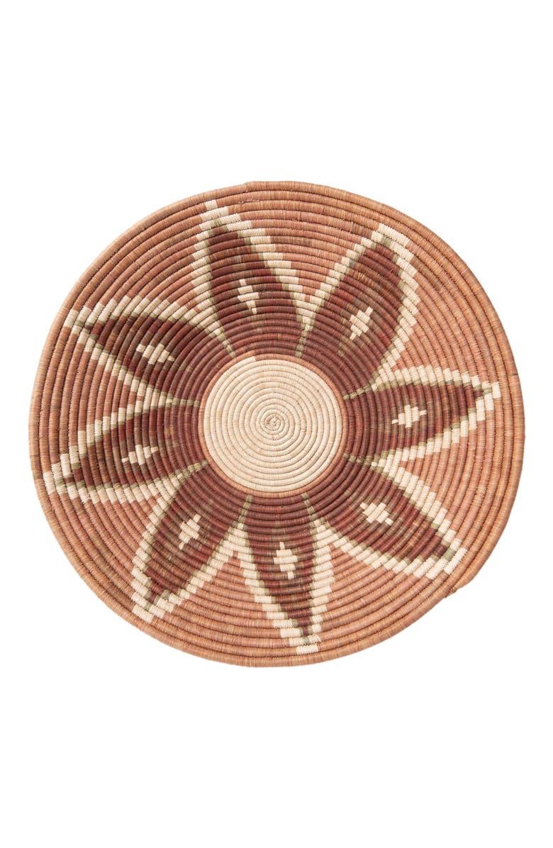 Maadili Collective Large Reflected Lotus Basket, Main, color, Natural