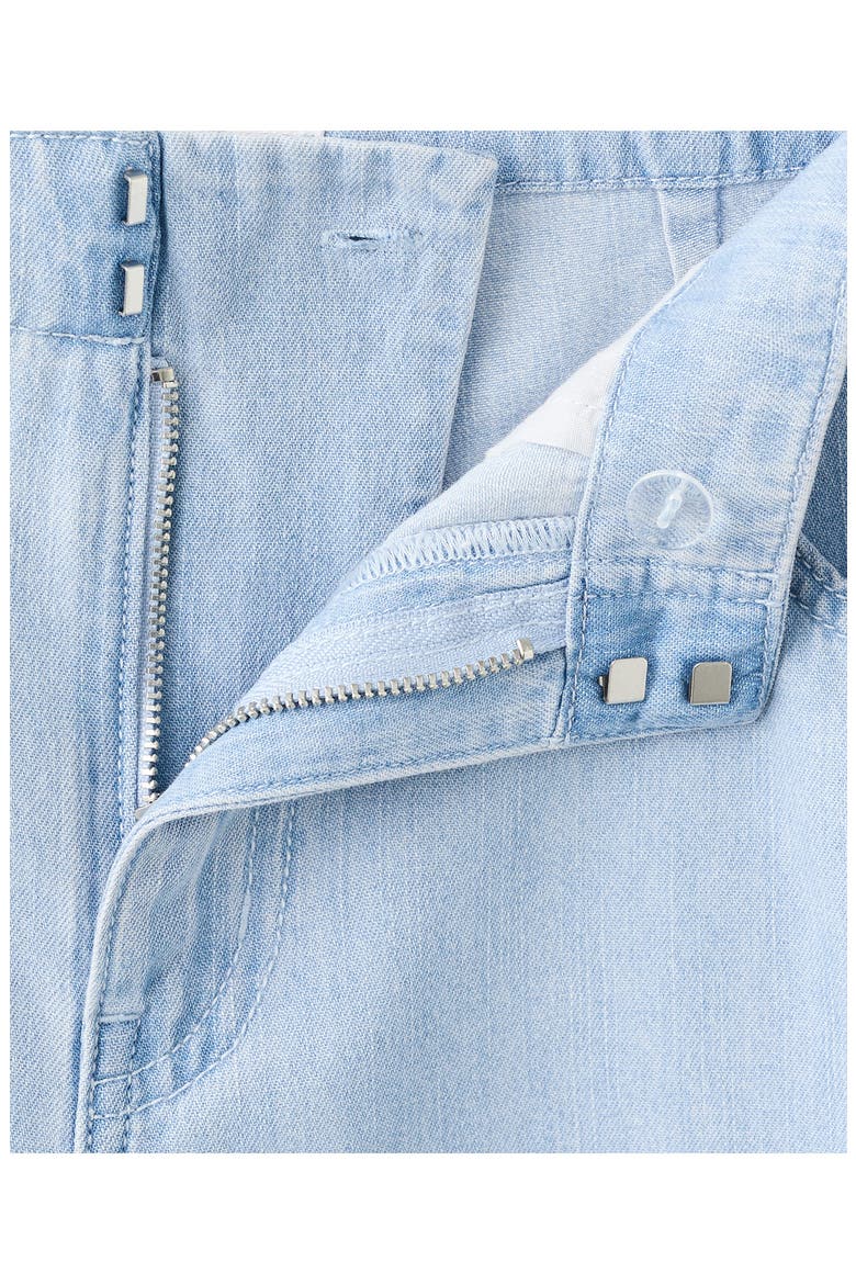 Mid Rise Wide Leg Jeans, Alternate, color, LIGHT BLUE