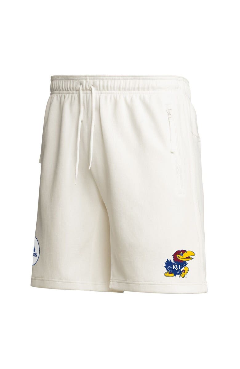 adidas Men's adidas Cream Kansas Jayhawks Zero Dye AEROREADY Shorts, Alternate, color, 