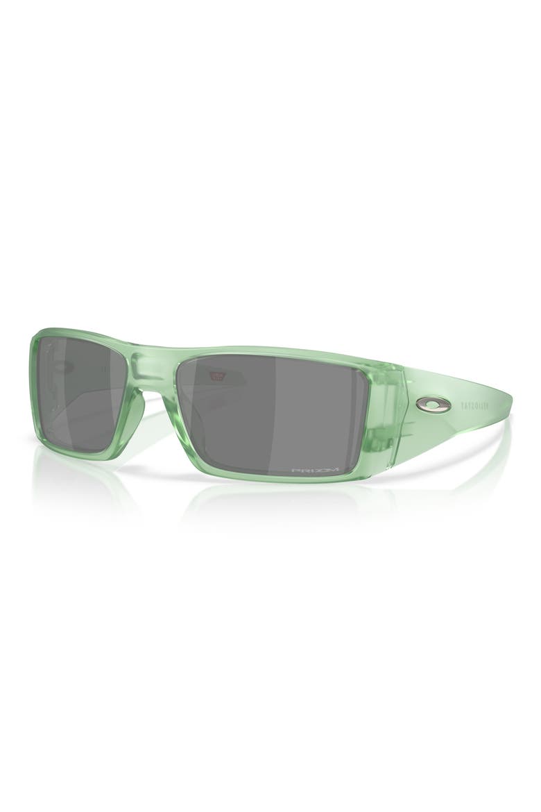 Heliostat 61mm Prizm™ Rectangular Sunglasses, Alternate, color, BLACK GREEN