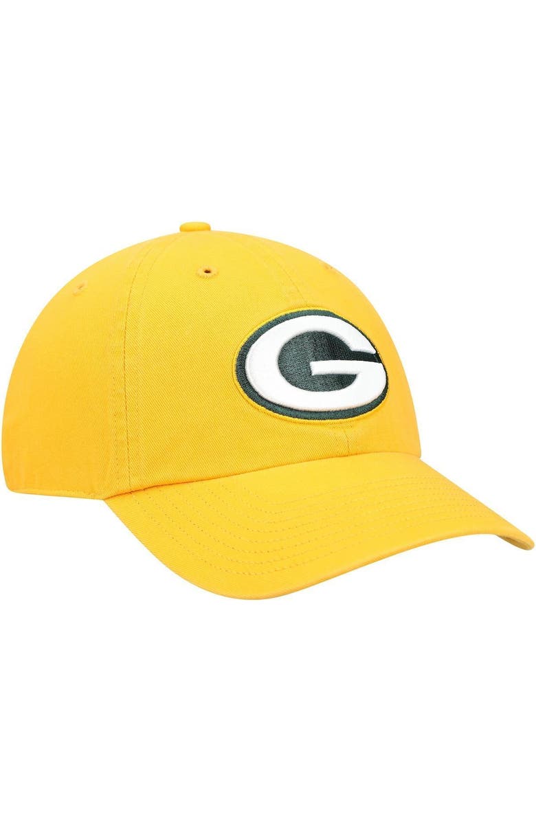 '47 Men's '47 Gold Green Bay Packers Secondary Clean Up Adjustable Hat, Alternate, color, Gold