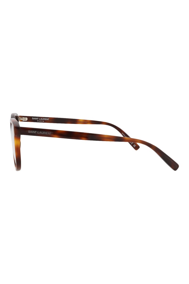 Core 51mm Round Optical Glasses, Alternate, color, HAVANA HAVANA TRANSPARENT