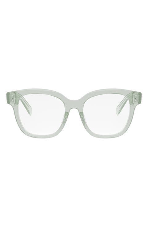 Bold 53mm Round Optical Glasses