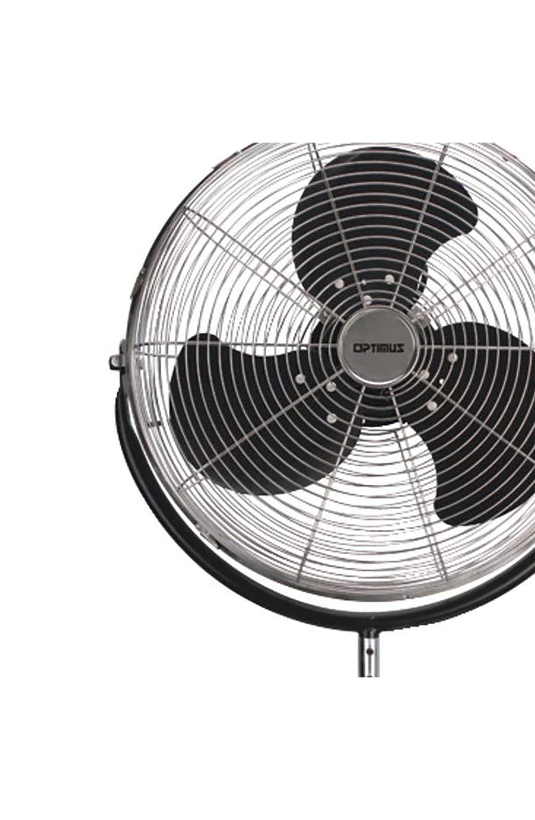Optimus 18 in. Industrial Grade High Velocity Stand Fan, Alternate, color, Black