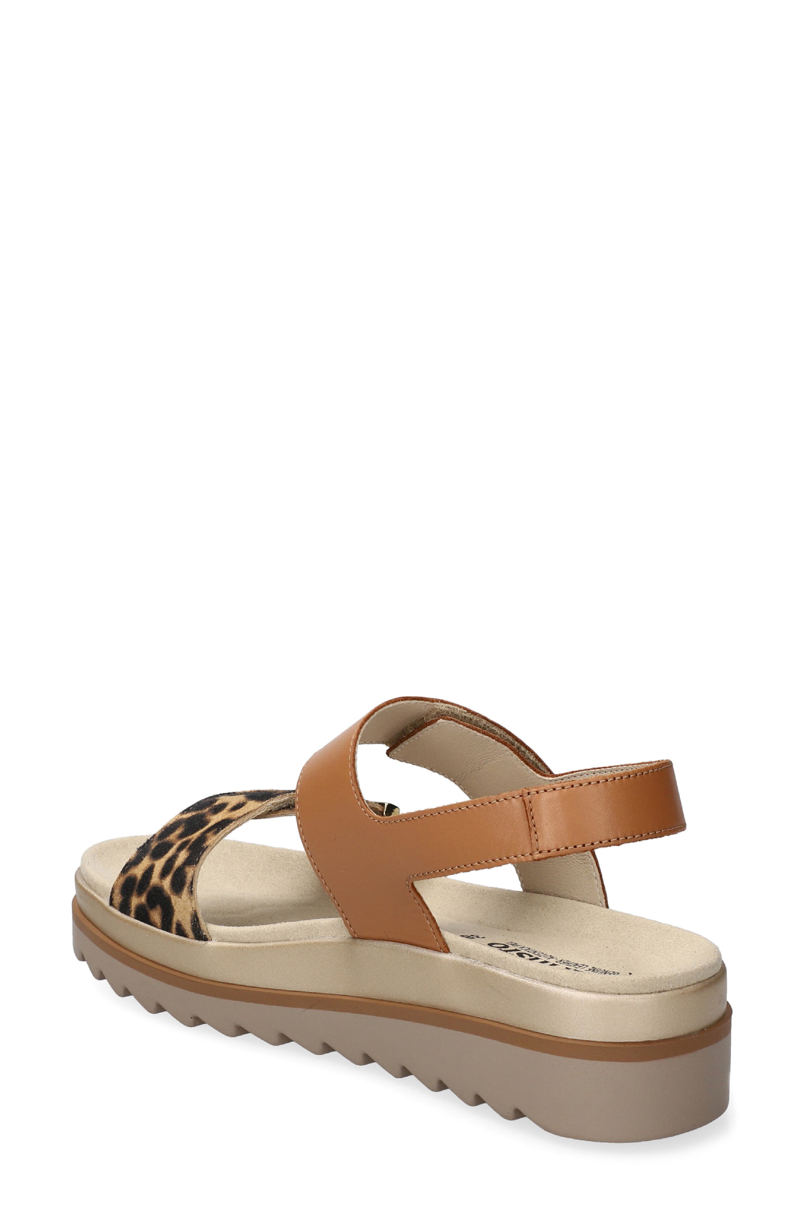 Mephisto Dominica Platform Sandal, Alternate, color, Brown