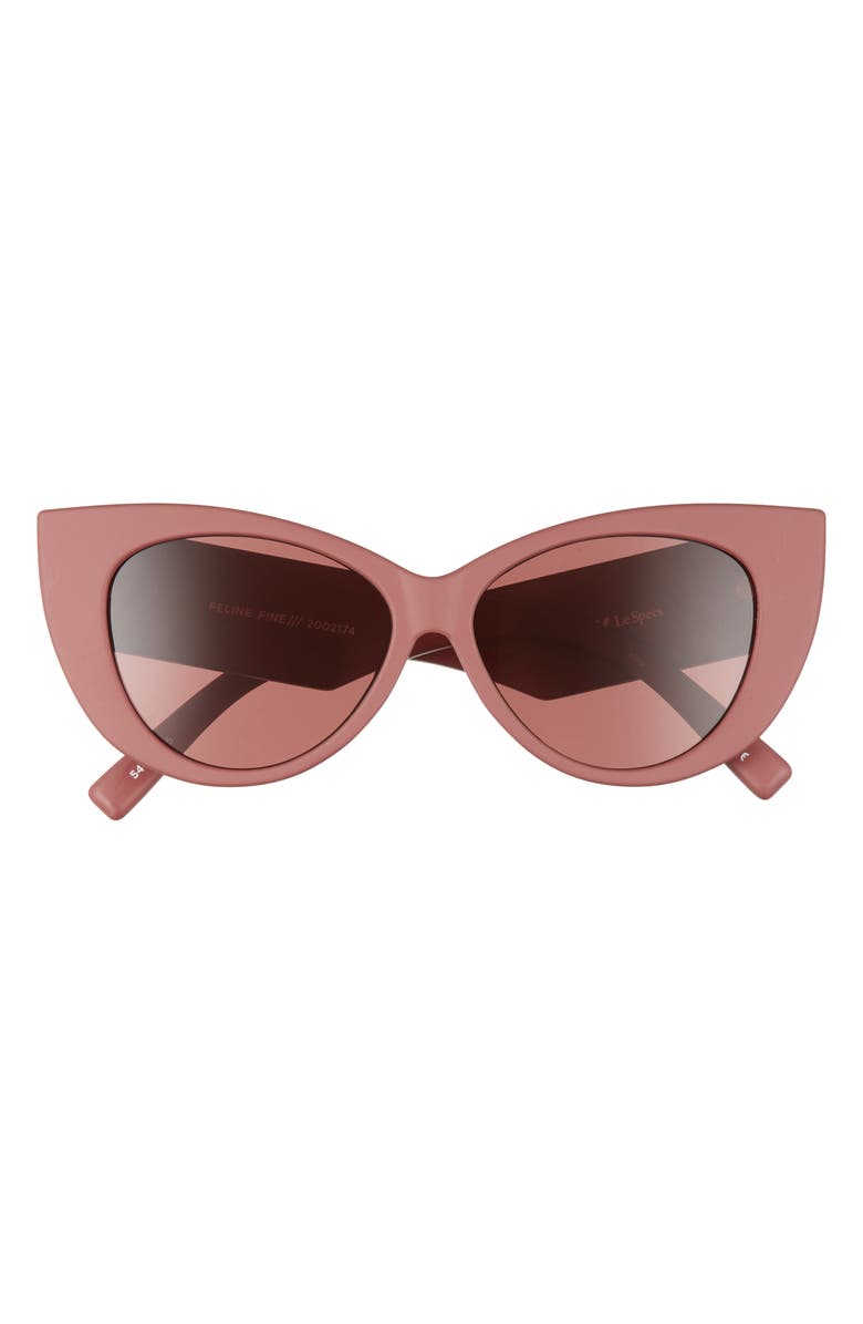 Le Specs Feline Fine 54mm Cat Eye Sunglasses, Main, color,