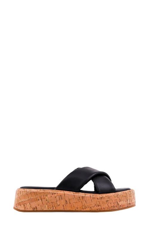 Shushop Lydia Platform Slide Sandal