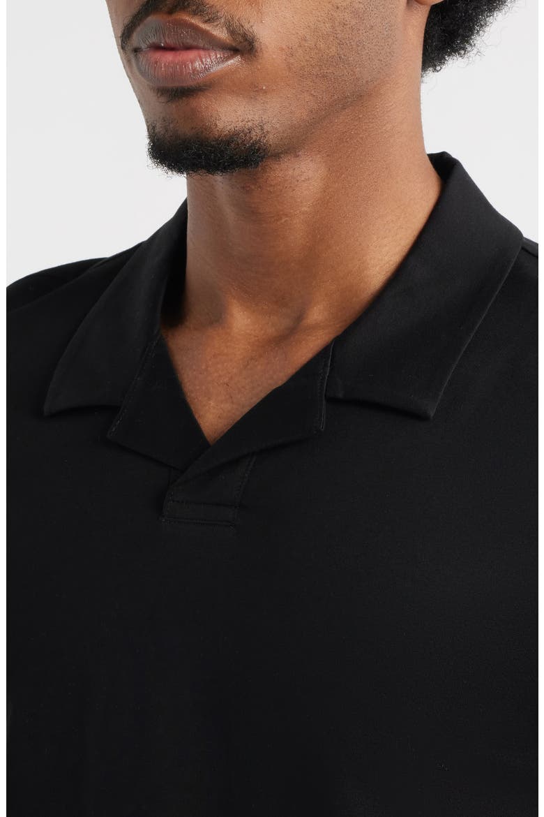 Dimers Polo, Alternate, color, BLACK