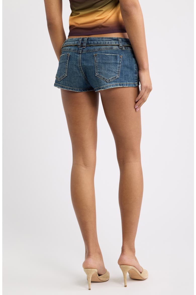 Ardor Mini Shorts, Alternate, color, DENIM